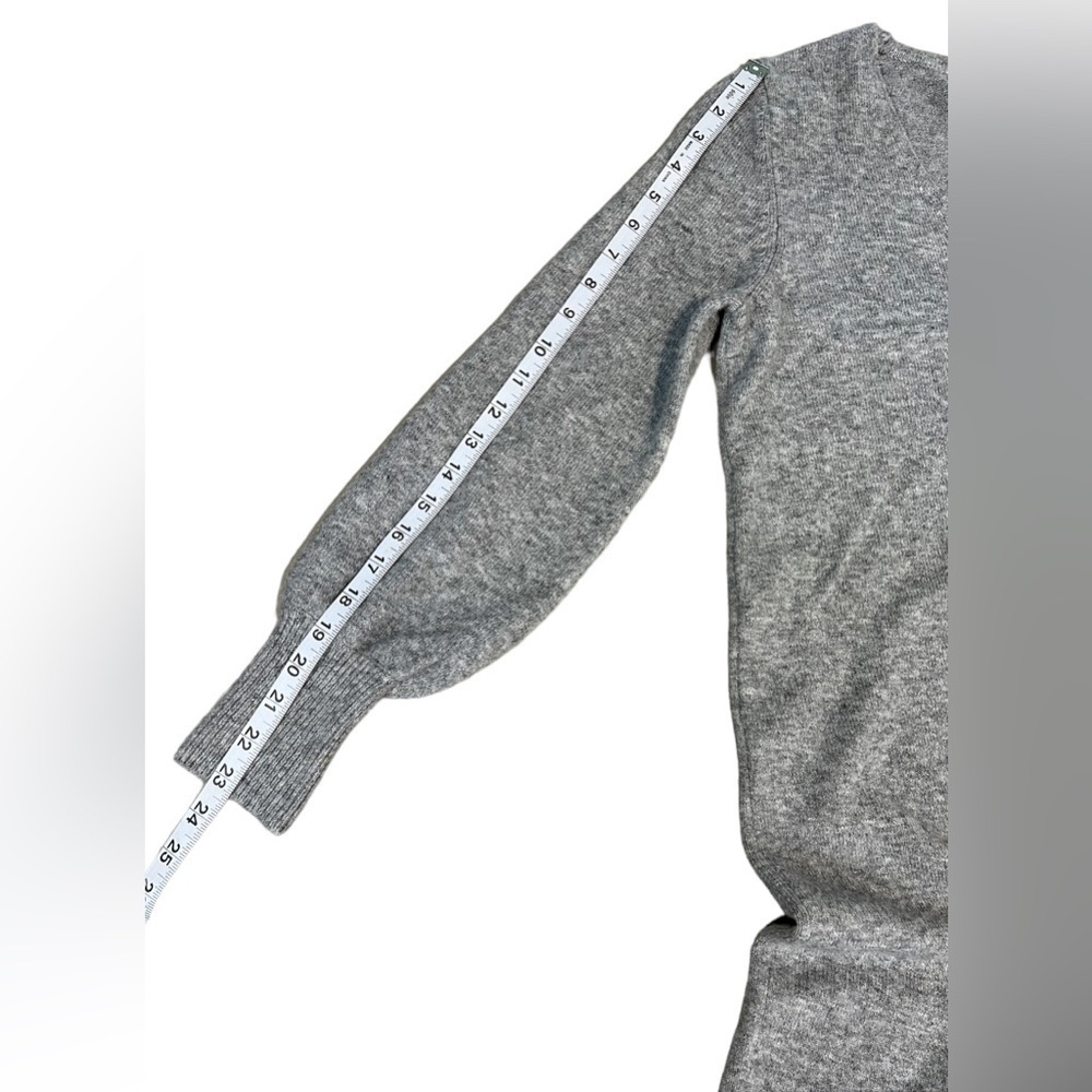 Ann Taylor Gray Sweater Dress Size S - Picture 3 of 8